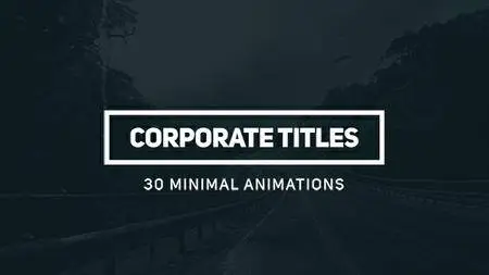 Corporate Titles - Project for After Effects (VideoHive)
