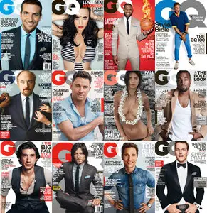GQ USA Magazine - 2014 Full Year Issues Collection