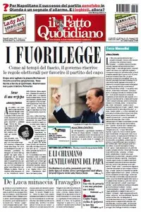Il Fatto Quotidiano (05-03-10)