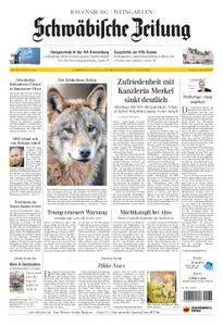 Schwäbische Zeitung Ravensburg - 11. August 2017