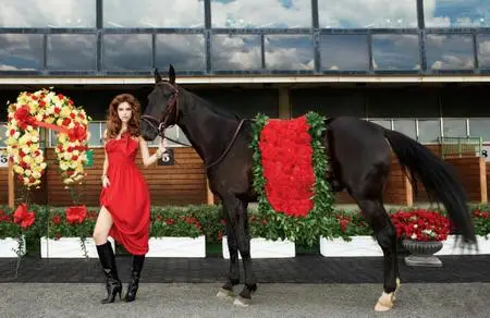 Barbara Palvin by Terry Richardson for Harper's Bazaar Korea November 2012