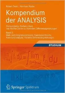 Kompendium der ANALYSIS - Ein kompletter Bachelor-Kurs von Reellen Zahlen zu Partiellen Differentialgleichungen: Band 2