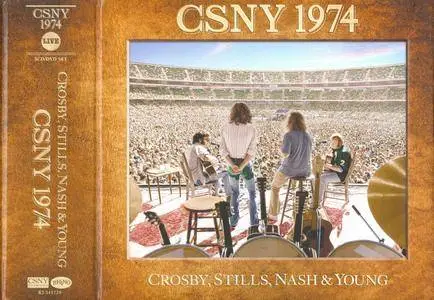 Crosby, Stills, Nash & Young - CSNY 1974 (2014) {3CD + DVD5 NTSC - Rhino R2-541729)