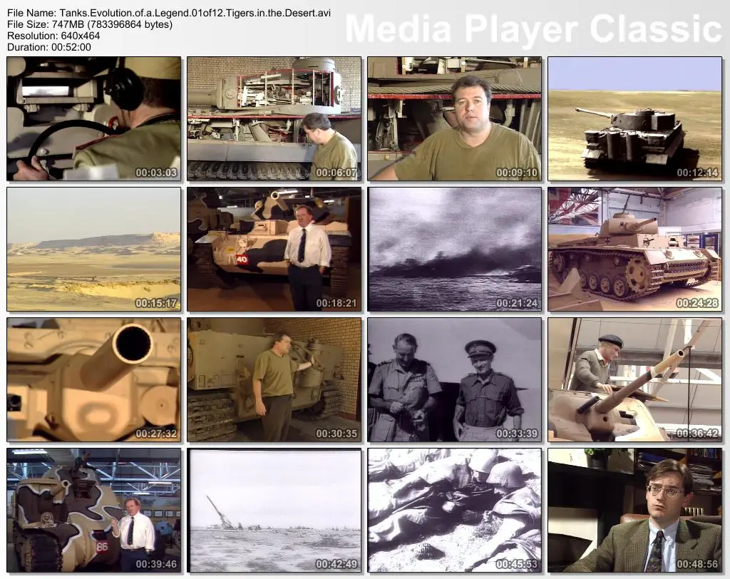 Tanks Evolution of a Legend - Tigers in the Desert