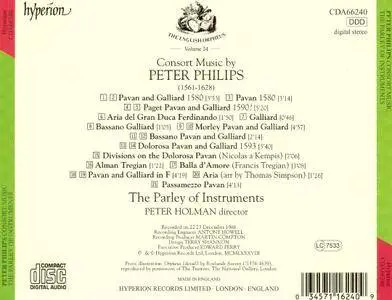 The Parley of Instruments - Peter Philips: Consort Music (1988)