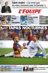 L'equipe Edition du 18 Janvier 2012