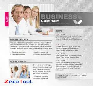 FlashMint 2035 3D business flash template