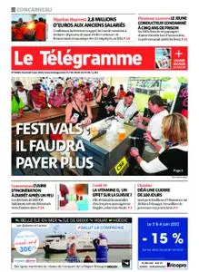 Le Télégramme Concarneau – 03 juin 2022