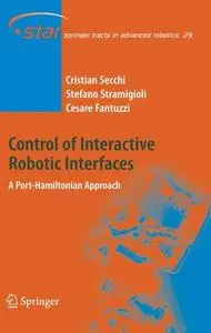 Control of Interactive Robotic Interfaces: A Port-Hamiltonian Approach