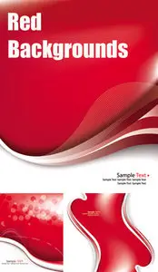 Red Backgrounds Vector