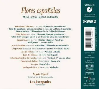 Maria Ferré & Les Escapades - Flores españolas: Music for Viola Consort & Guitar (2018)