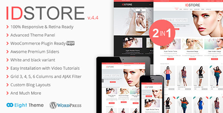 ThemeForest - IDStore v4.4 - Responsive Multi-Purpose Ecommerce Theme - 4792186