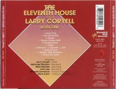 Larry Coryell - Level One (1975) {Wounded Bird WOU 4052 rel 2012}