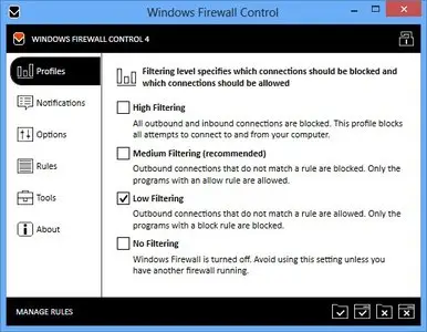 Windows Firewall Control 5.0.1.19 Multilingual