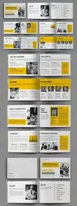 Employee Handbook Brochure Design Template