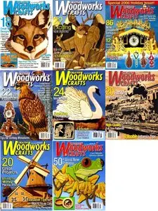 Creative Woodworks & Crafts No 113-120 2006 (Full Year Collection)