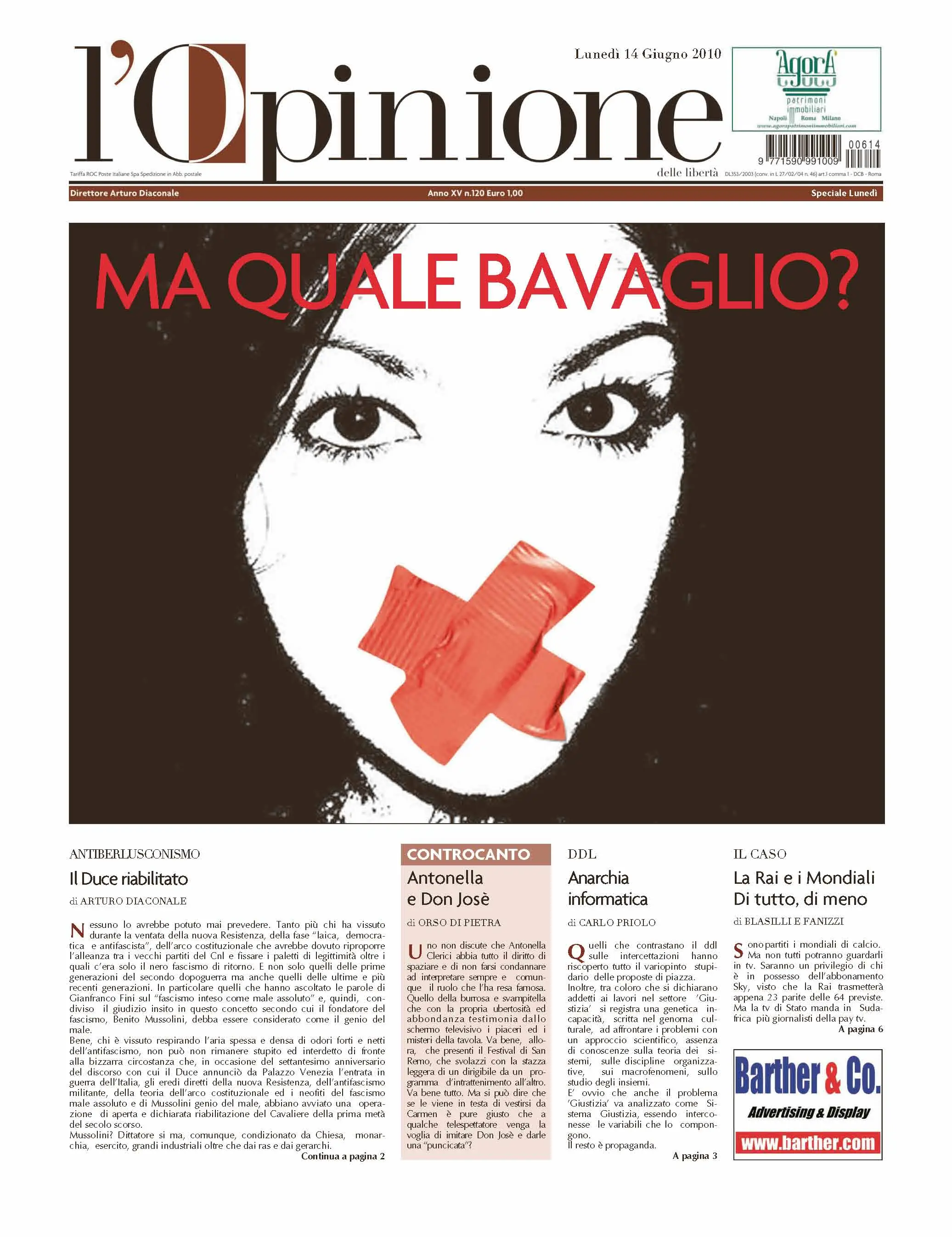 L'Opinione 14.06.2010
