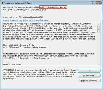 Microsoft Office Professional Plus 2013 SP1 15.0.4833.1000