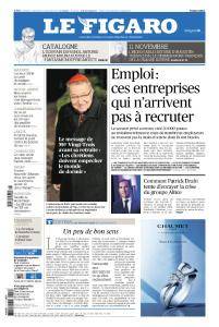 Le Figaro du Samedi 11 et Dimanche 12 Novembre 2017