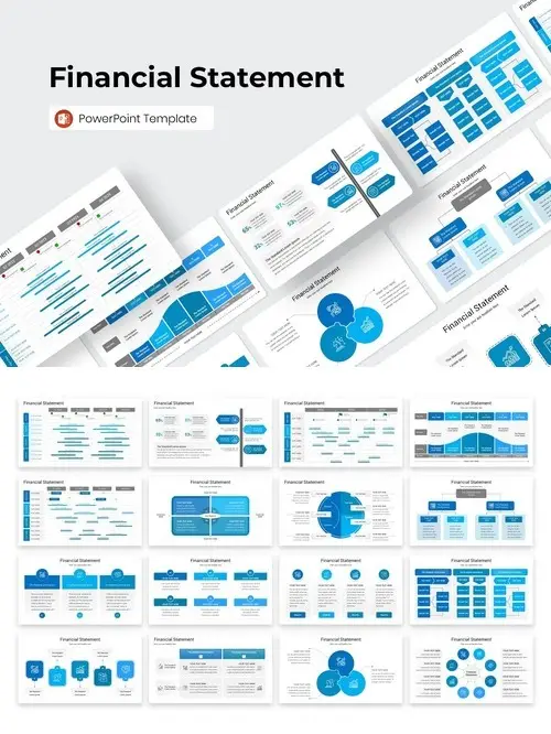 Financial Statement PowerPoint Template / AvaxHome