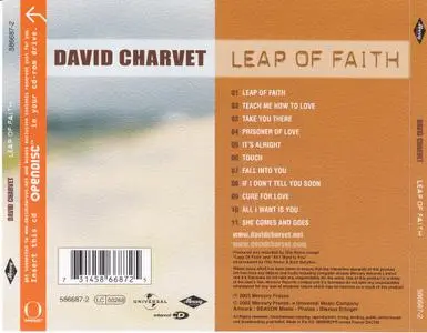 David Charvet - Leap Of Faith (2002) Repost