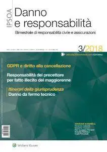 Danno e Responsabilità - Giugno 2018