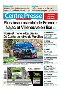 Centre Presse Aveyron - 24 Mars 2024