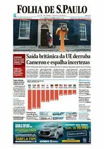Folha de São Paulo - 25 de junho de 2016 - Sábado