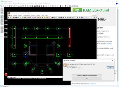 RAM Structural System CONNECT Edition Update 4 patch 1