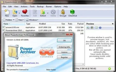PowerArchiver Pro 2010 v11.50.61 Portable