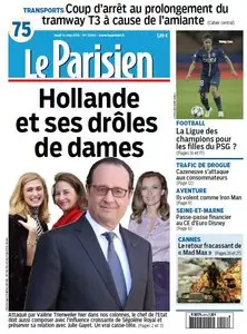 Le Parisien + Journal de Paris du Jeudi 14 Mai 2015