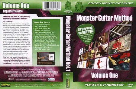 Green Monster Music - Monster Guitar Method - V1 - Beginner/Novice [repost]
