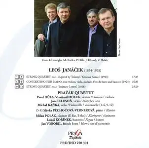 Prazak Quartet - Leos Janacek: String Quartets; Concertino (2014)