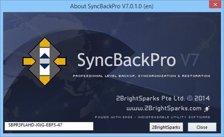 2BrightSparks SyncBackPro 7.3.0.5