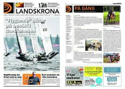 Lokaltidningen Landskrona – 25 juli 2018