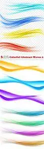 Vectors - Colorful Abstract Waves 2