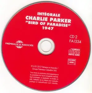 Charlie Parker - Integrale Charlie Parker, Vol. 4, "Bird Of Paradise", 1947 (2012) {3CD Set Frémeaux & Associés FA1334}