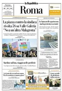 la Repubblica Roma - 12 Gennaio 2020