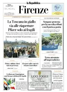la Repubblica Firenze - 24 Aprile 2021