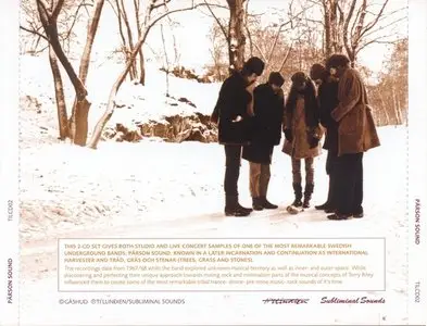 Pärson Sound ‎– Pärson Sound (2001) 2CD