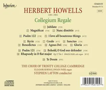 Trinity College Choir Cambridge & Stephen Layton - Howells: Collegium Regale (2016)