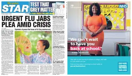 Shropshire Star Shrewsbury Edition – August 17, 2020
