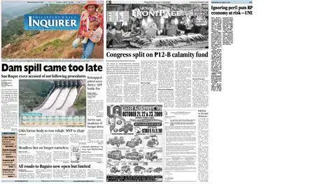 Philippine Daily Inquirer – October 14, 2009