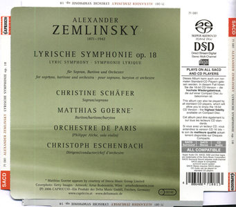 Alexander Zemlinsky - Lyrische Symphonie op. 18 (2006, Capriccio # 71 081) {Hybrid-SACD // EAC Rip} [RE-UP]