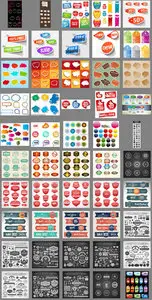 Labels & Stickers Collection (Vol3)