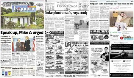 Philippine Daily Inquirer – February 08, 2009