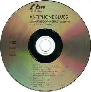 Arne Domnerus & Gustaf Sjökvist - Antiphone Blues [LIM K2HD 026] (1974, remastered 2008) {Repost}