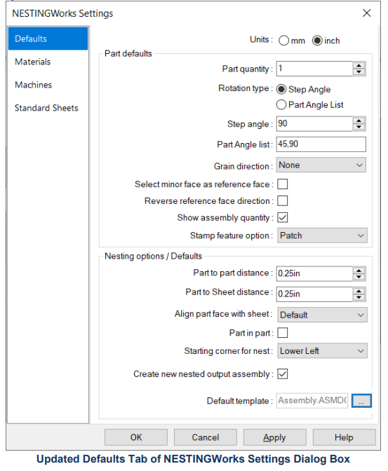 Geometric NestingWorks 2021 SP1