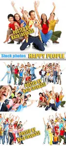 Happy people