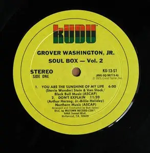Grover Washington, Jr. - Soul Box Vol.2 (1973) 24-Bit/96-kHz Vinyl Rip